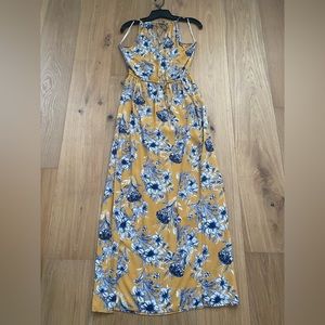Rip Curl Floral Maxi Dress Size XS